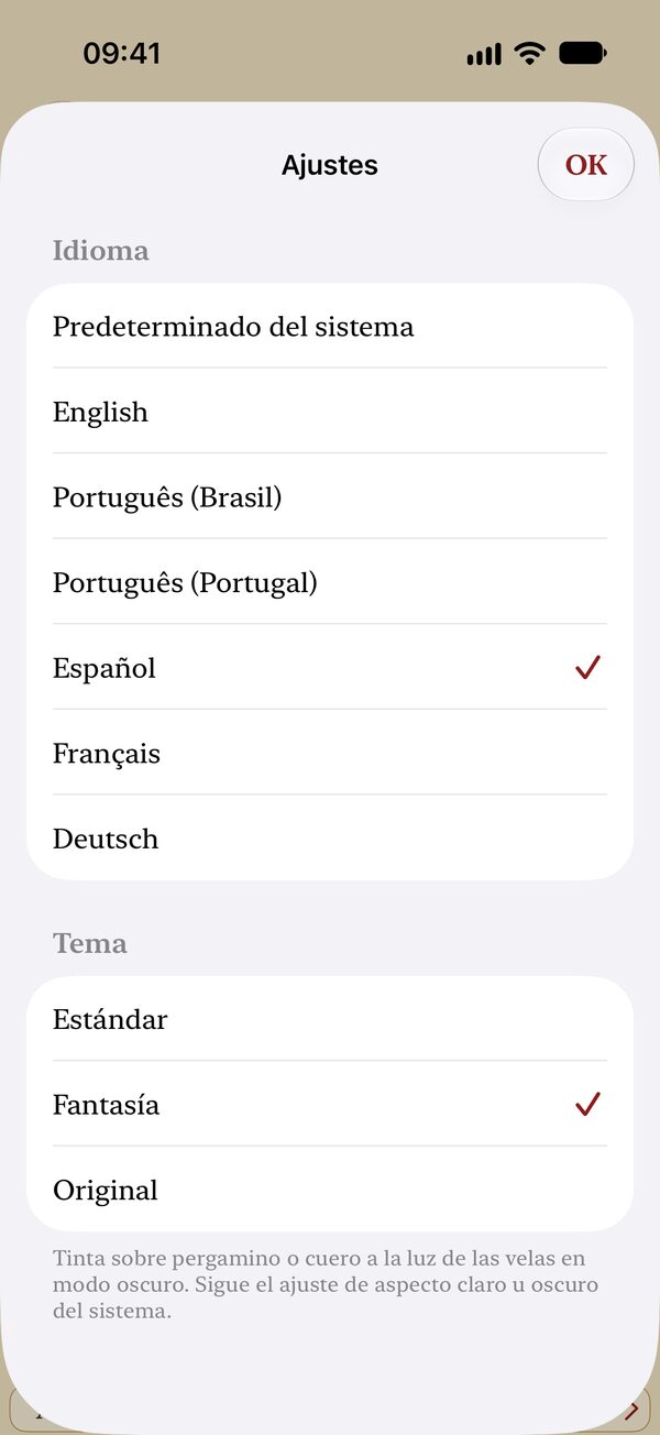 Ajustes