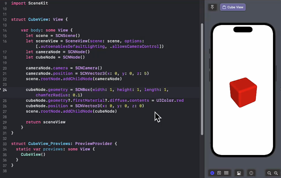 CubeView Code